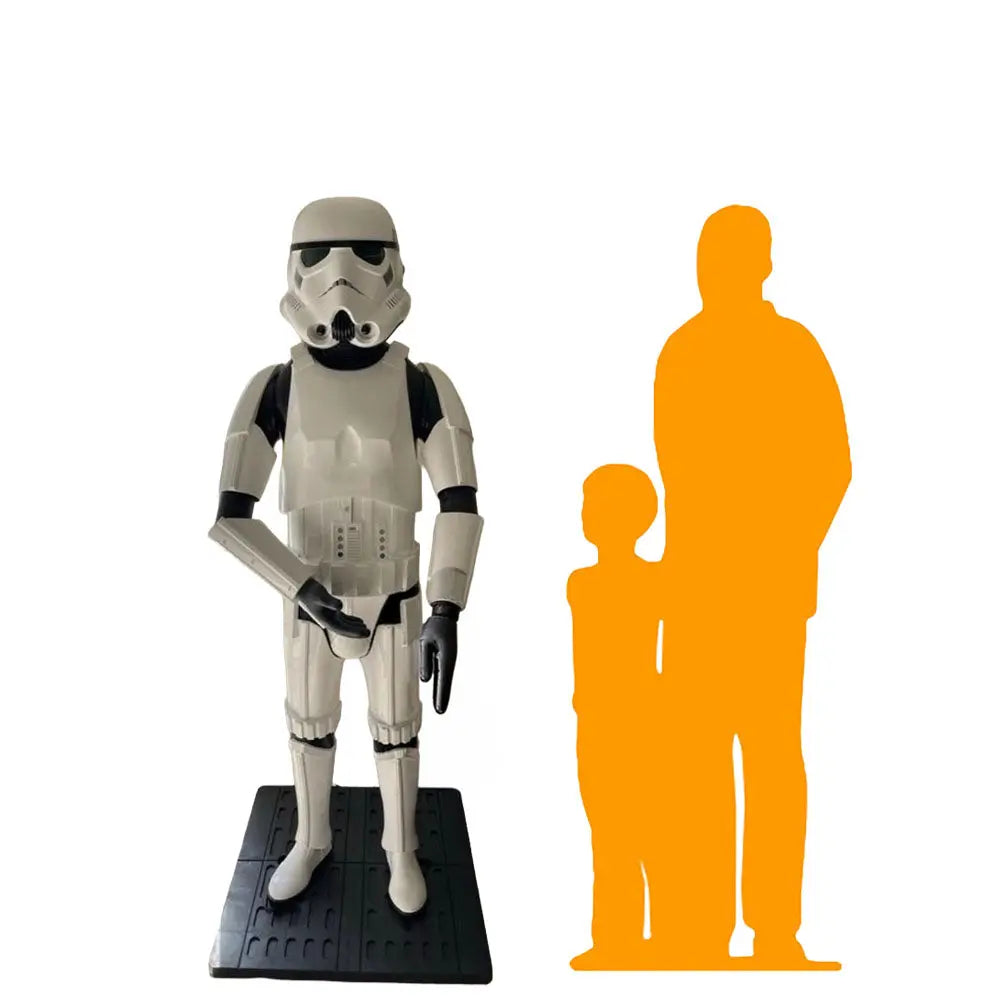 White Storm Trooper Statue LP-TROOP-P