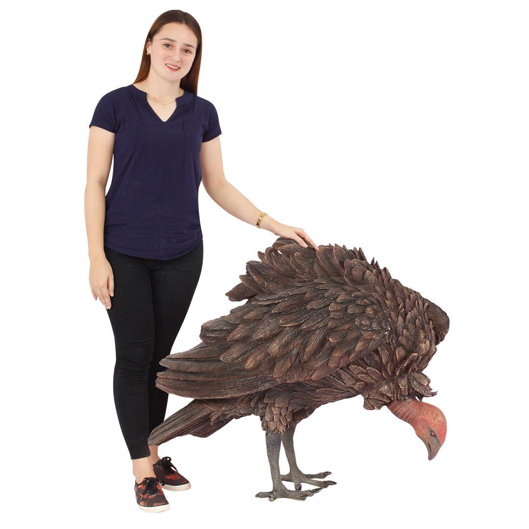 Vulture Life Size Statue