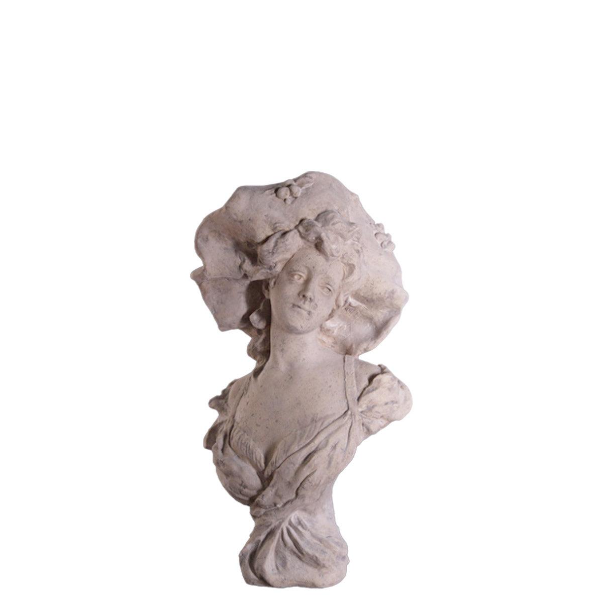 Suzanne Stone Bust Statue - LM Treasures Prop Rentals 