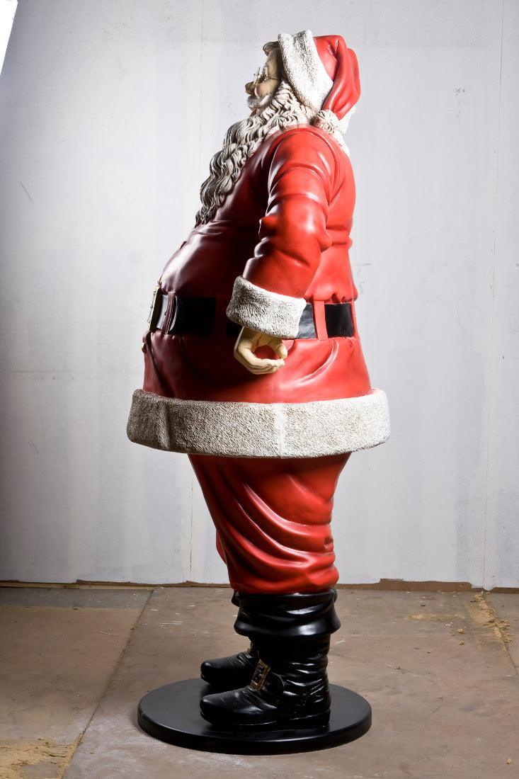 Jolly Santa Claus Statue - LM Treasures Prop Rentals 