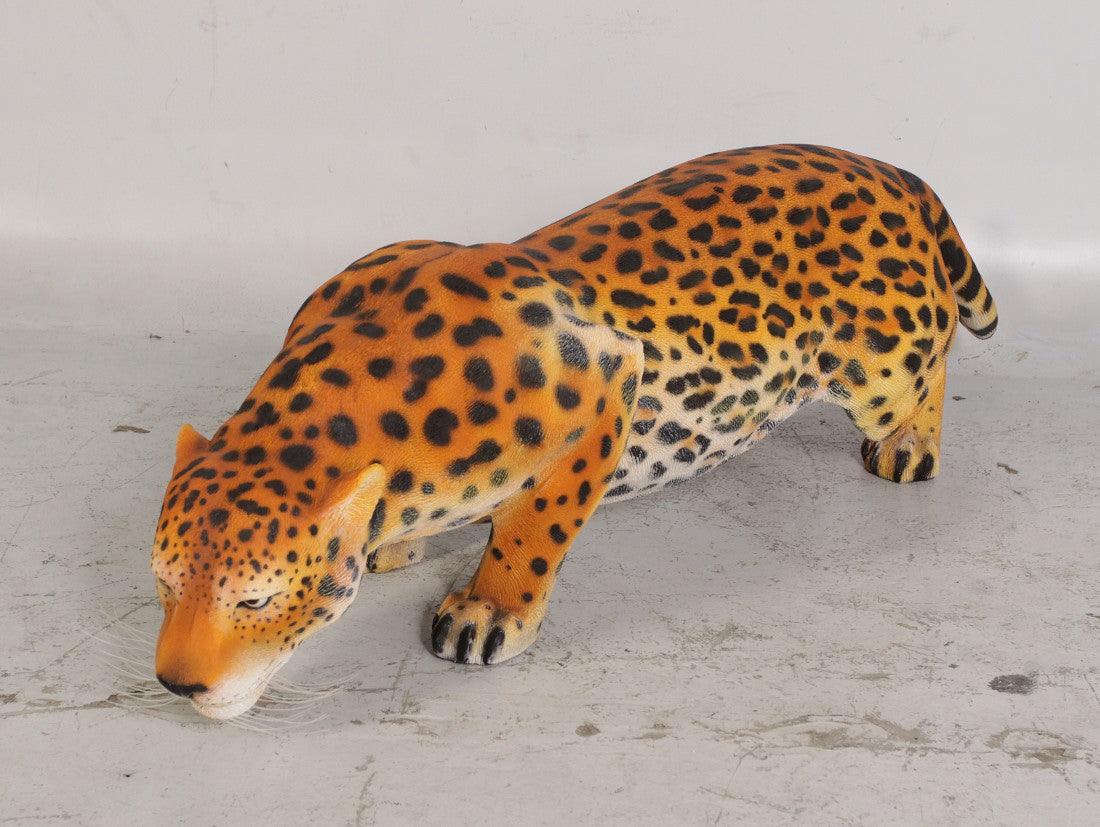 Crouching Jaguar Statue