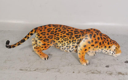Crouching Jaguar Statue