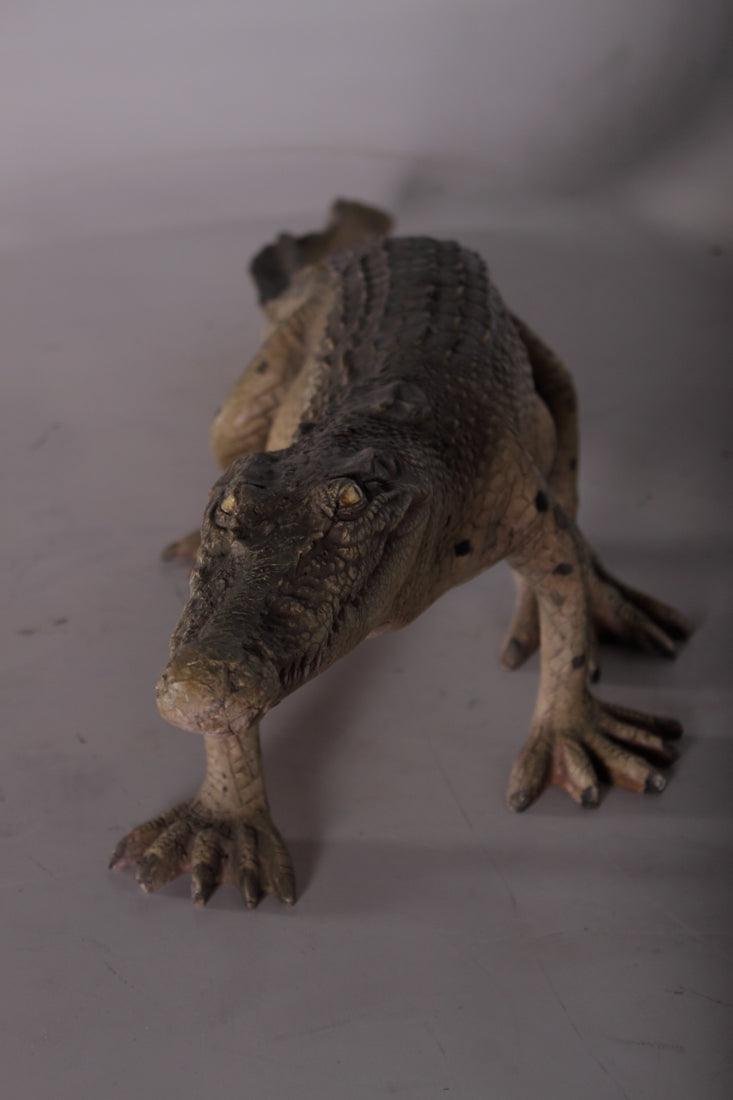 Walking Baby Crocodile Life Size Statue - LM Treasures Prop Rentals 