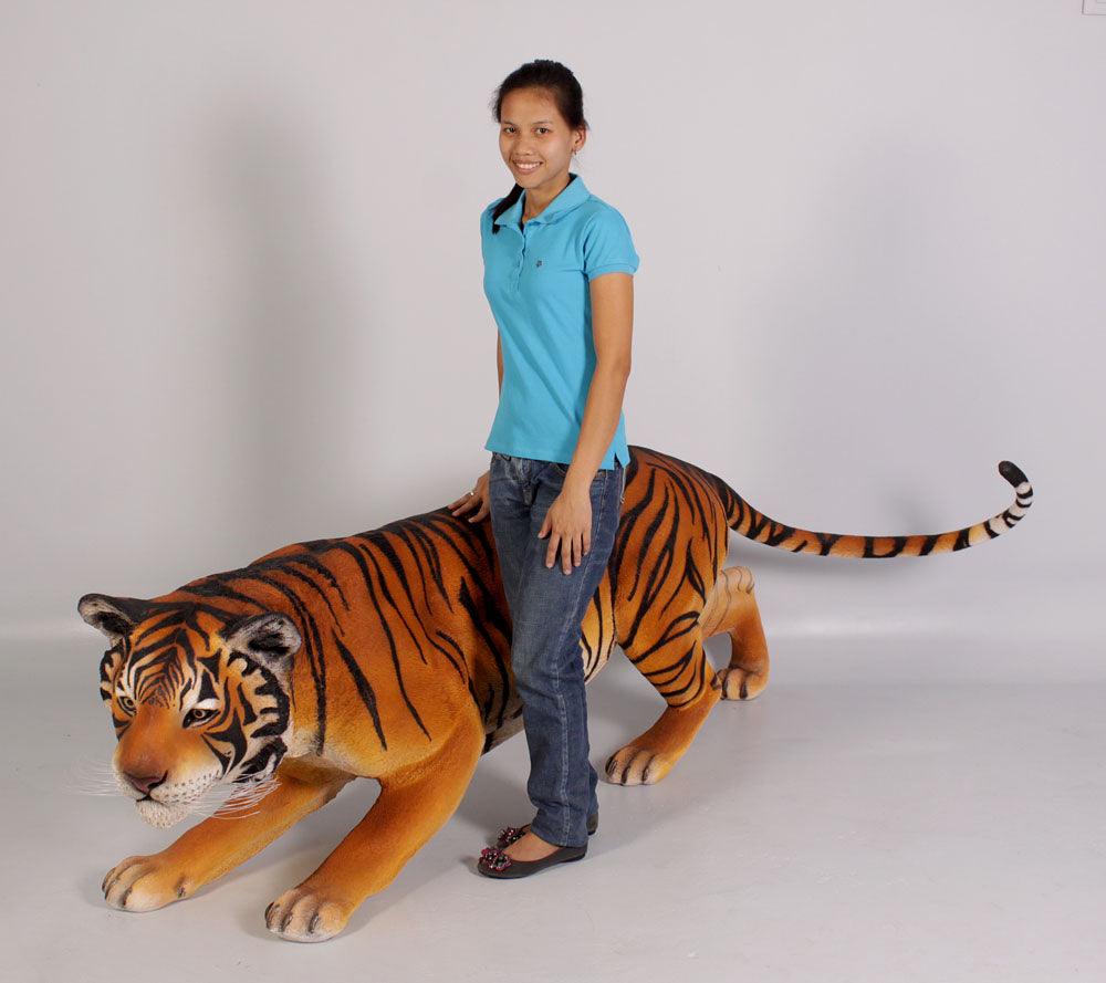 Crouching Tiger Statue