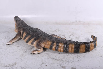 Alligator Reptile Life Size Statue Prop