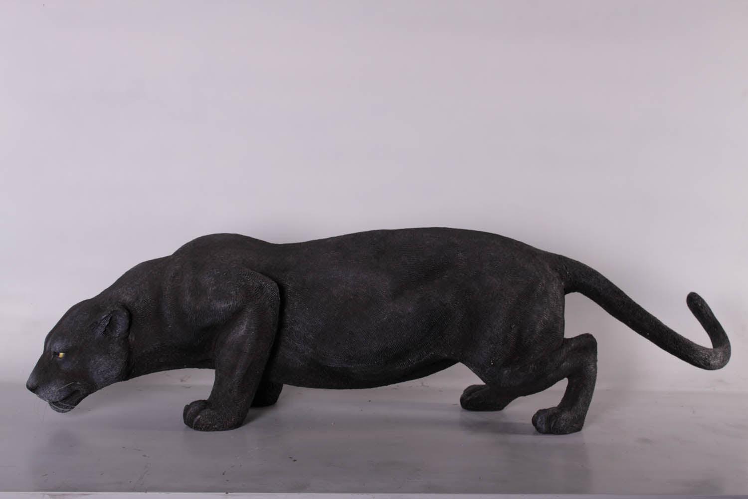 Crouching Panther Statue - LM Treasures Prop Rentals 