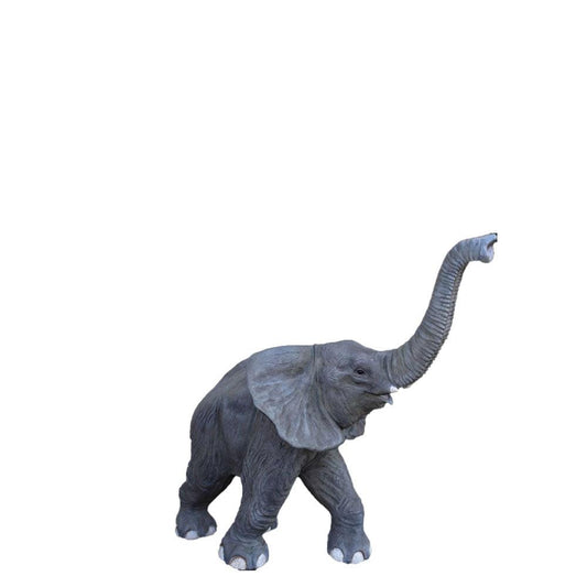 Walking Elephant Statue - LM Treasures Prop Rentals 