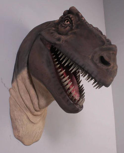 Large T-Rex Dinosaur Head Statue - LM Treasures Prop Rentals 