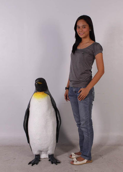 King Penguin Statue - LM Treasures Prop Rentals 