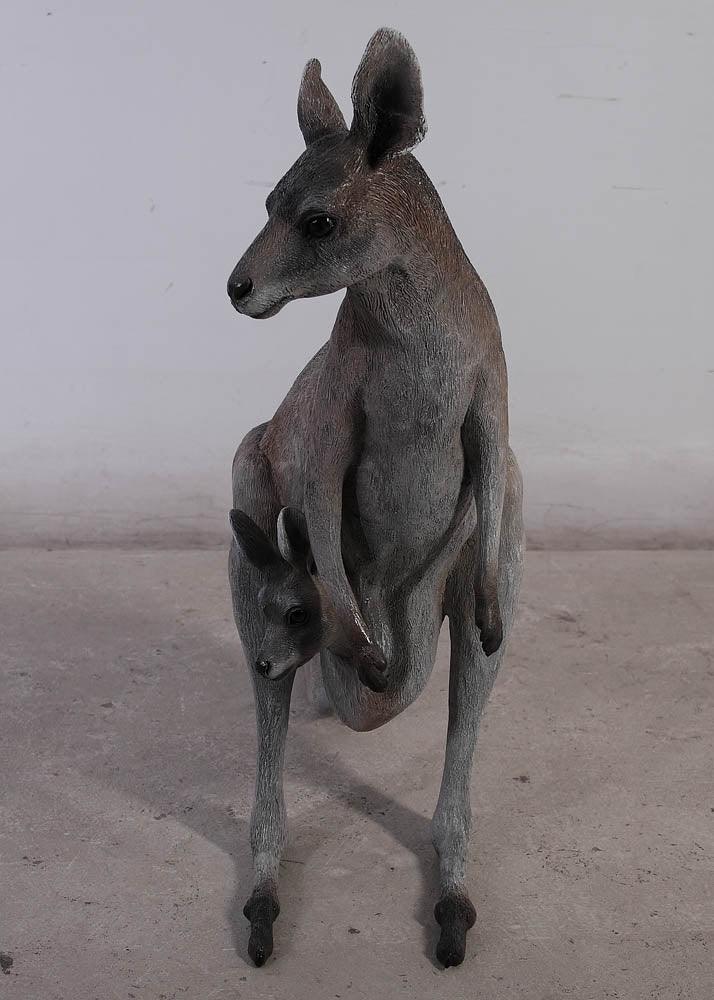 Kangaroo Statue - LM Treasures Prop Rentals 
