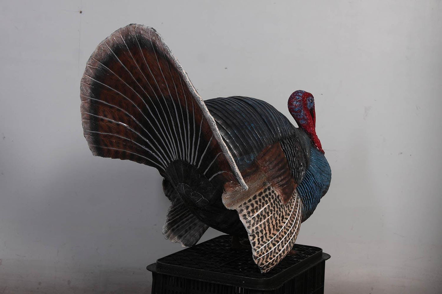 Turkey Life Size Statue Prop - LM Treasures Prop Rentals 