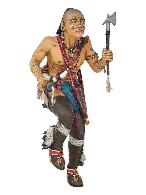 Indian Figurine Statue Rain Dancing - LM Treasures Prop Rentals 