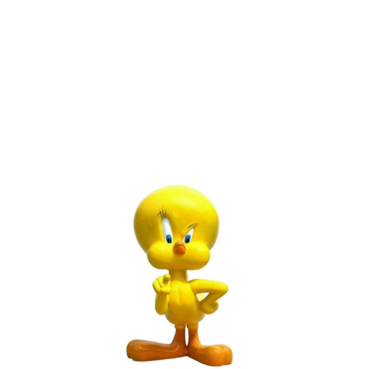 Cartoon Yellow Bird Statue