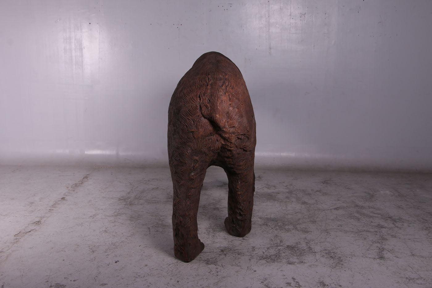 Walking Brown Bear Statue - LM Treasures Prop Rentals 