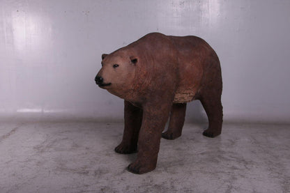 Walking Brown Bear Statue