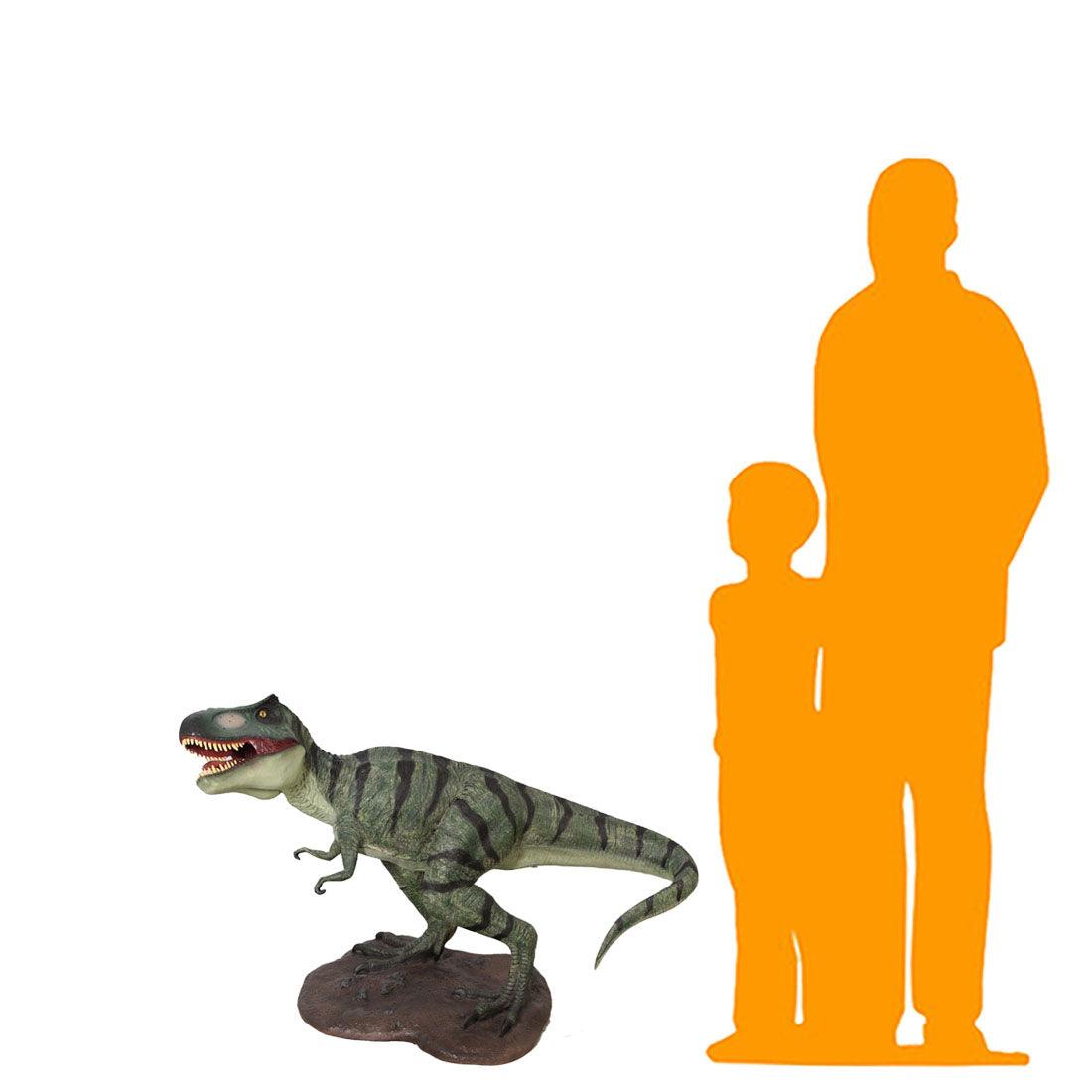 Small T-Rex Dinosaur Statue