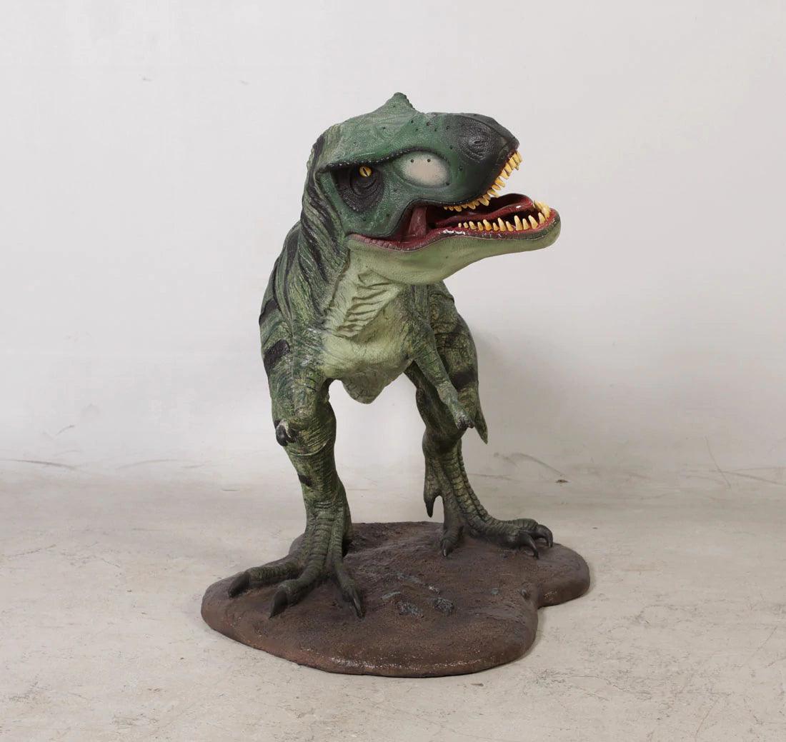 Small T-Rex Dinosaur Statue - LM Treasures Prop Rentals 