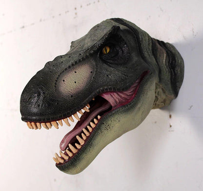 Small T-Rex Dinosaur Head Statue