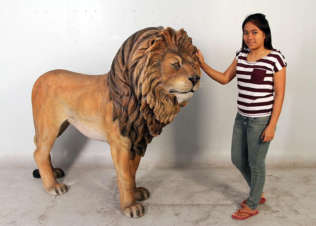 Lion King Life Size Statue - LM Treasures Prop Rentals 
