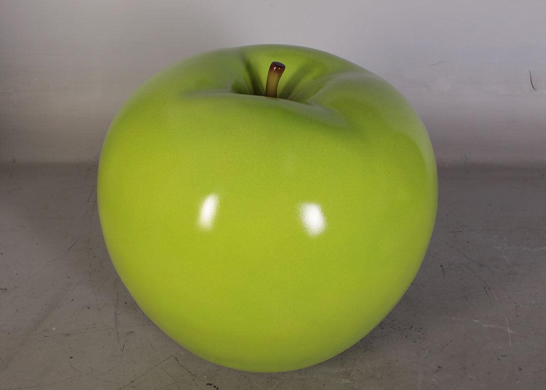Medium Green Apple Statue - LM Treasures Prop Rentals 