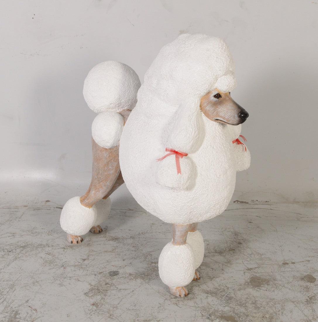 French Poodle Life Size Statue