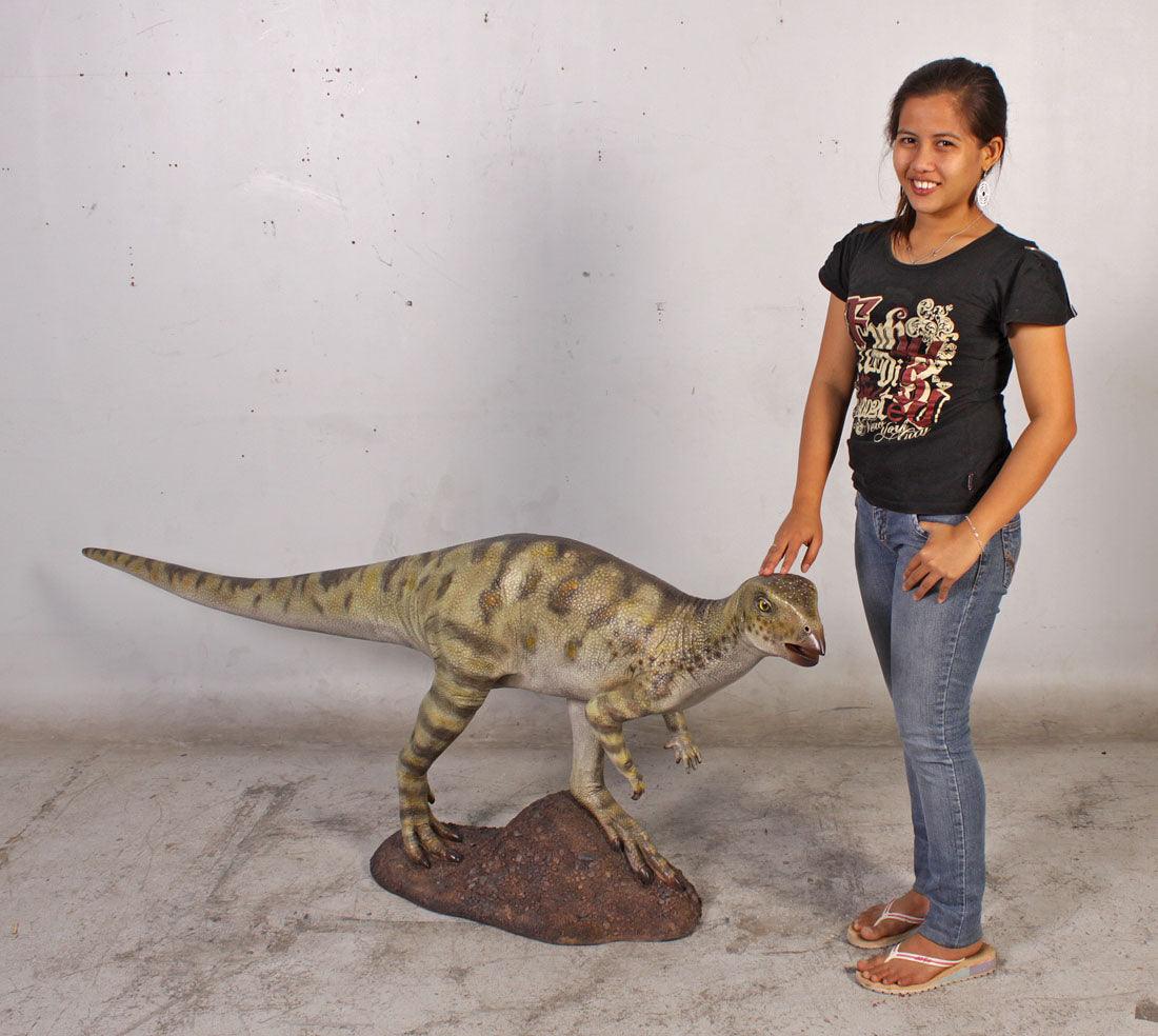 Hypsilophodont Dinosaur Statue - LM Treasures Prop Rentals 