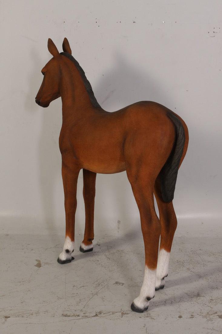 Pony Foal Horse Standing Statue