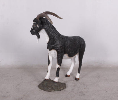 Black Billy Goat Statue - LM Treasures Prop Rentals 