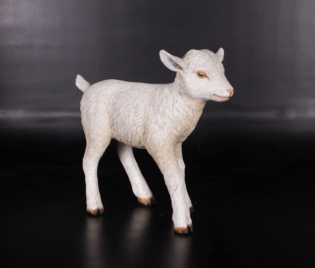 Baby Goat Standing Statue - LM Treasures Prop Rentals 