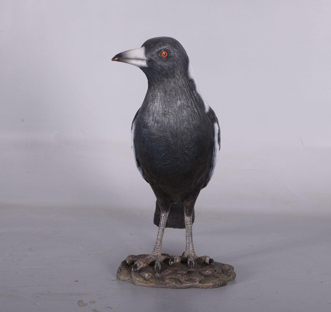 Magpie Bird Statue - LM Treasures Prop Rentals 