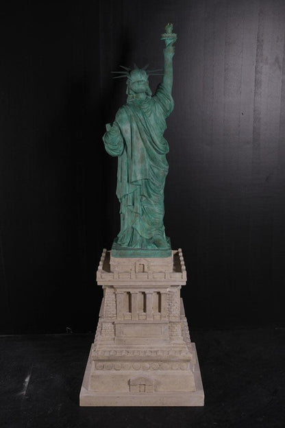 Small Statue of Liberty on Base - LM Treasures Prop Rentals 