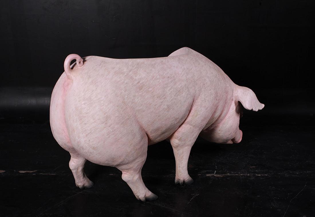 Pig Bench Statue