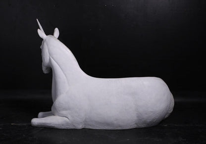 Unicorn Bench Statue - LM Treasures Prop Rentals 