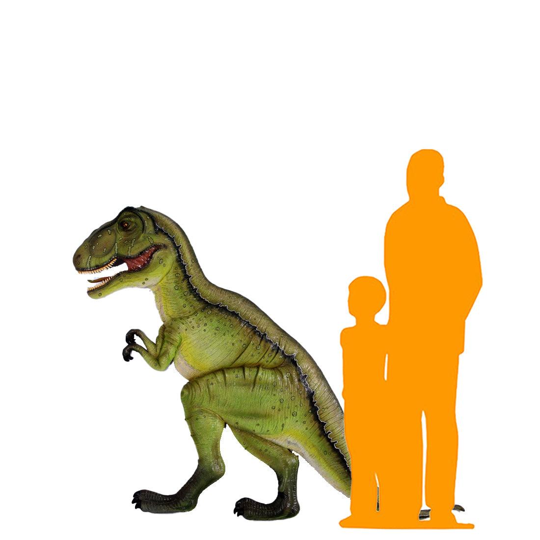 T-Rex Dinosaur Wall Decor Statue - LM Treasures Prop Rentals 