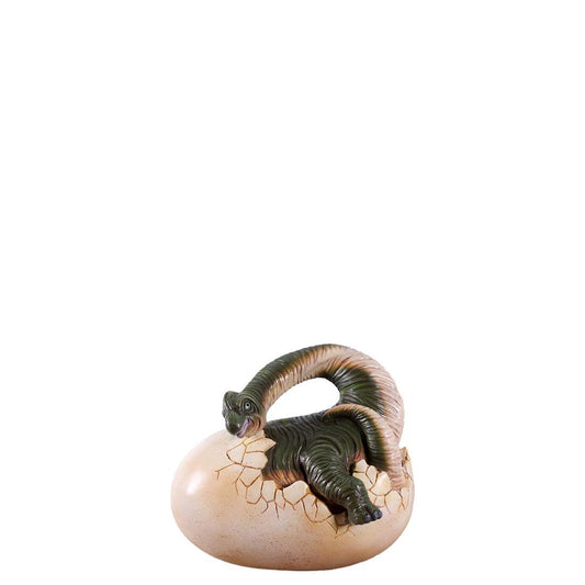 Hatching Brachiosaurus Dinosaur Egg Statue