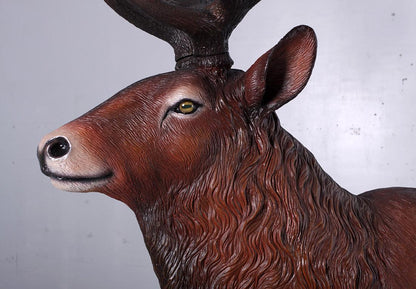 Majestic Stag Deer Life Size Statue