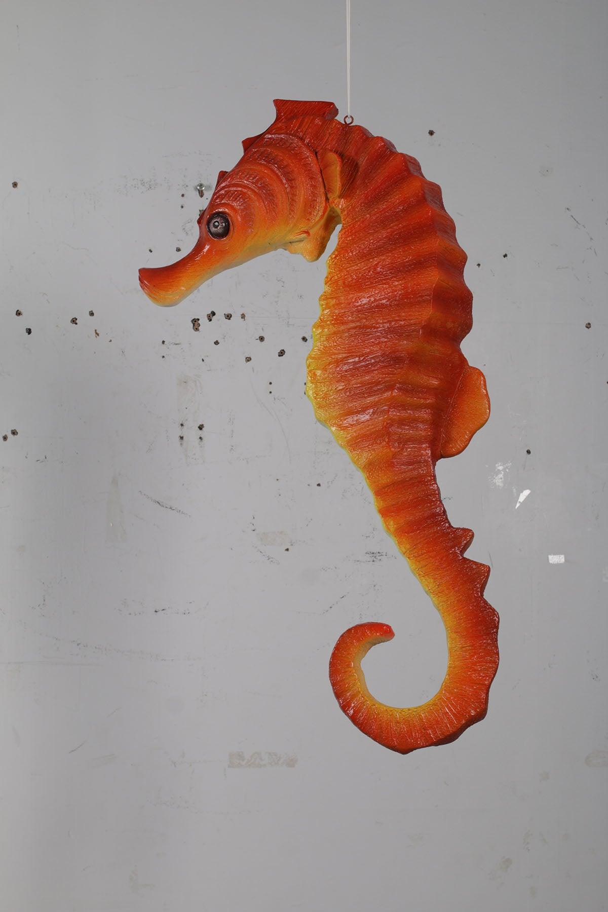 Classic Seahorse Statue - LM Treasures Prop Rentals 