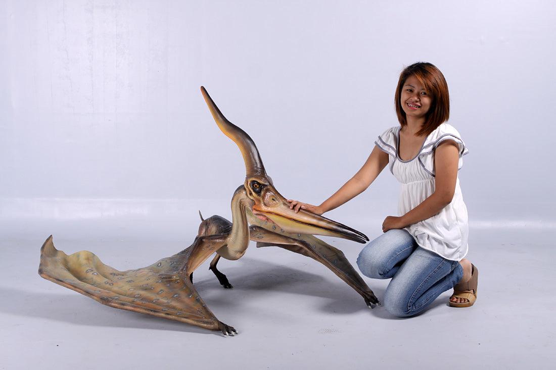 Standing Pteranodon Ingens Dinosaur Statue