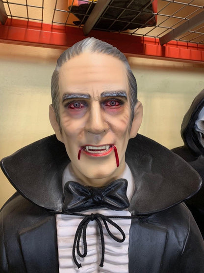 Dracula Vampire Life Size Statue - LM Treasures Prop Rentals 