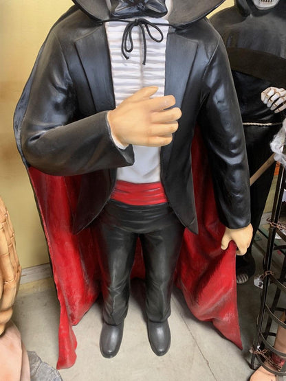 Dracula Vampire Life Size Statue