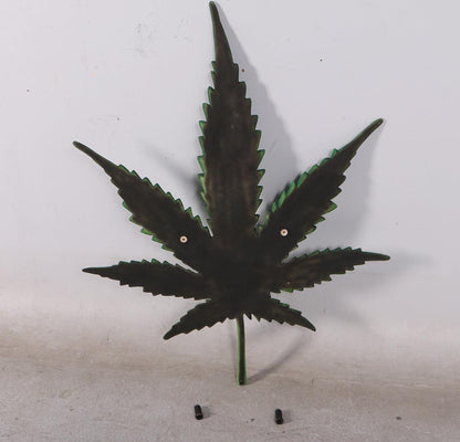 Cannabis Marijuana Weed Leaf Wall Decor - LM Treasures Prop Rentals 