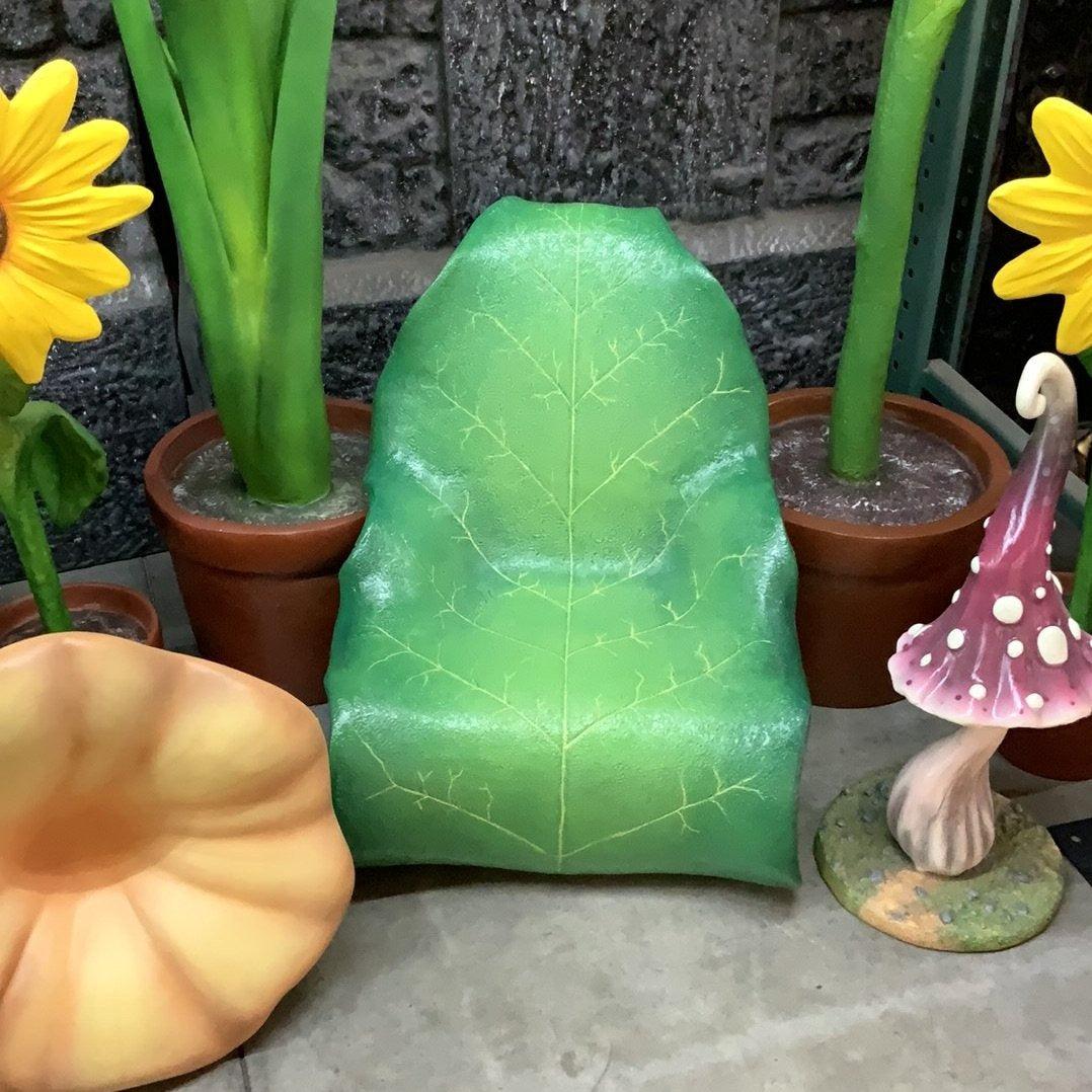 Leaf Chair Statue - LM Treasures Prop Rentals 