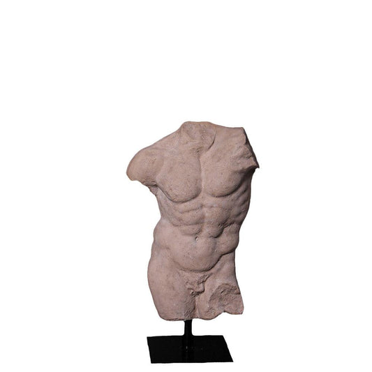 Andrea Stone Torso Statue - LM Treasures Prop Rentals 