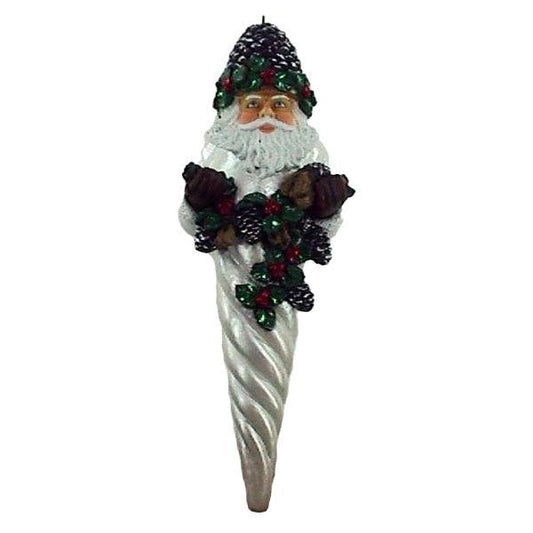 Santa Ice Cone Icicle Over Sized Statue - LM Treasures Prop Rentals 