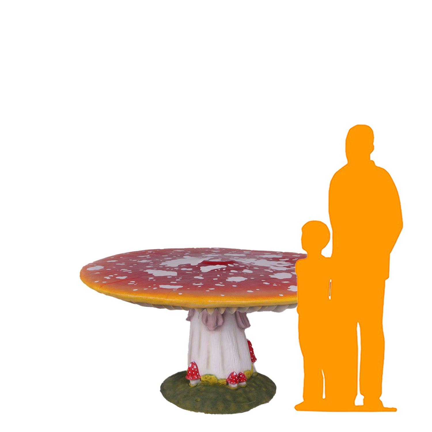 Mushroom Table - LM Treasures Prop Rentals 