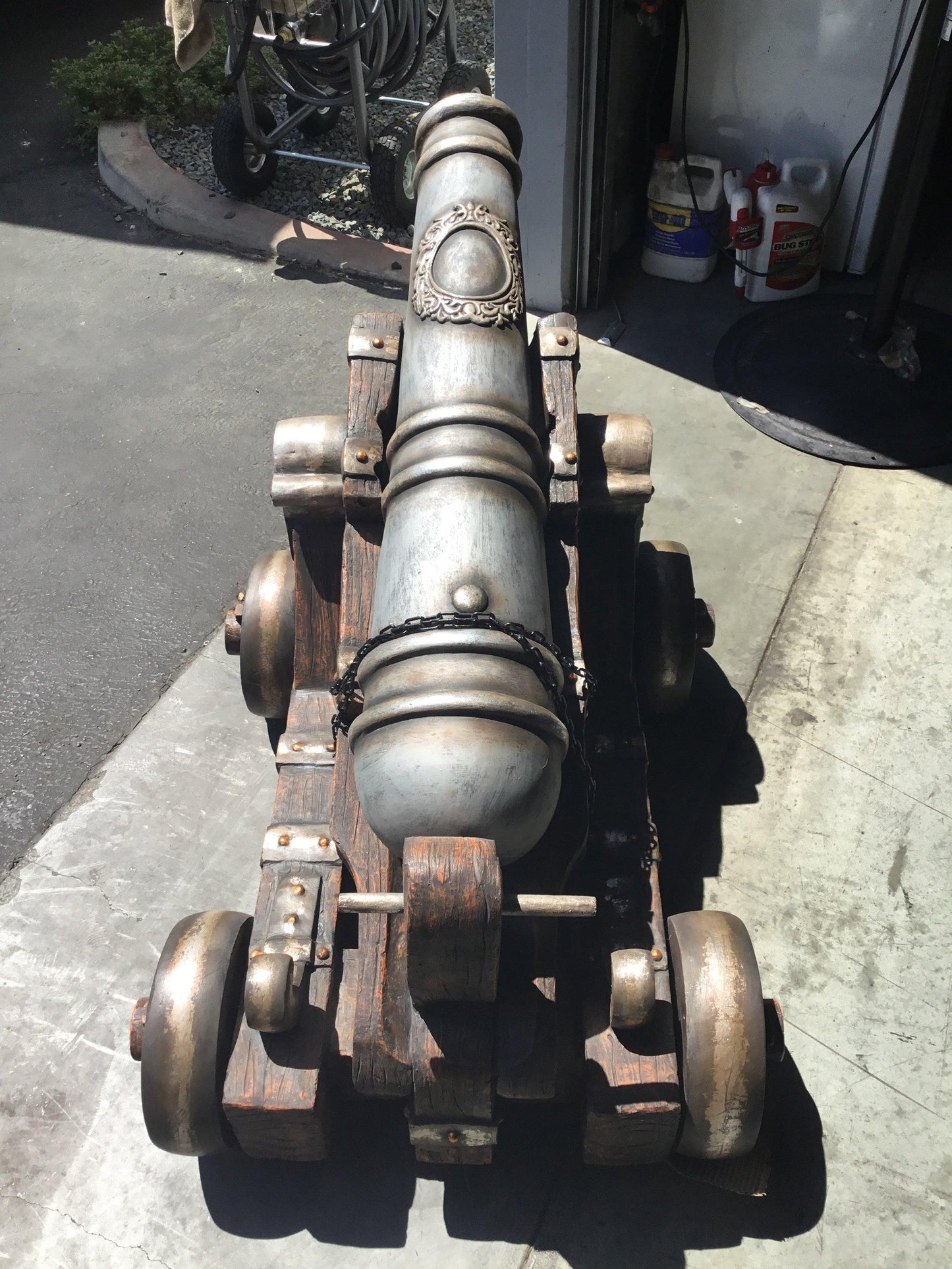 Pirate Cannon Life Size Statue - LM Treasures Prop Rentals 