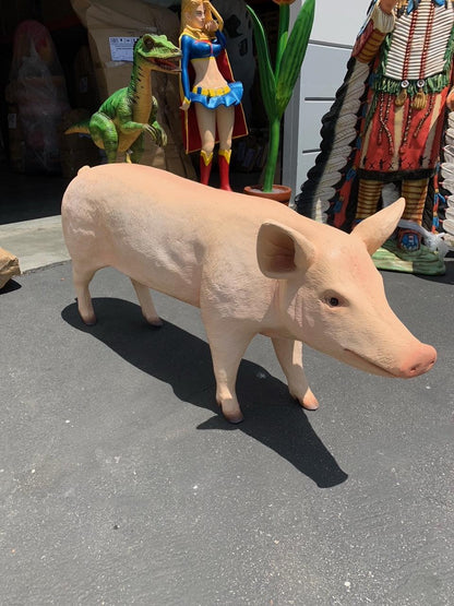 Pig Standing Statue