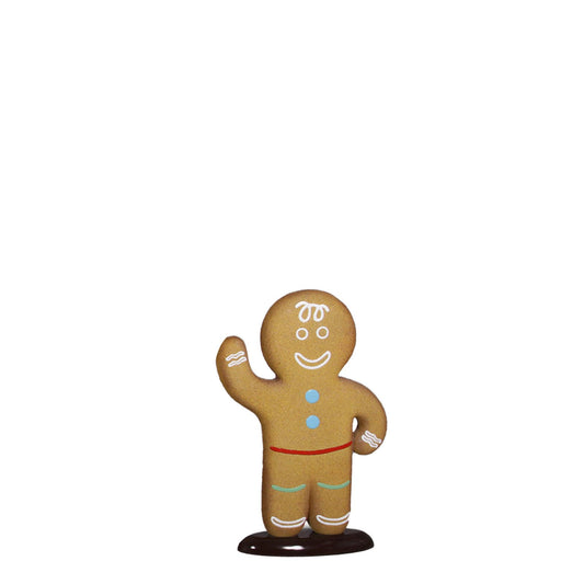 Boy Gingerbread Cookie Statue