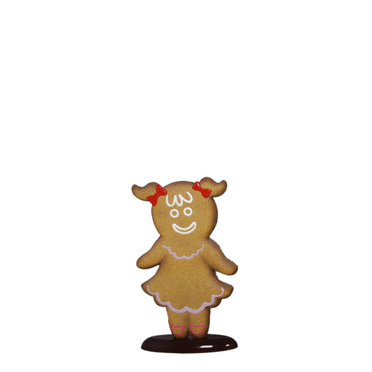 Girl Gingerbread Cookie Statue