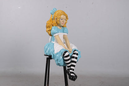 Small Alice Statue - LM Treasures Prop Rentals 